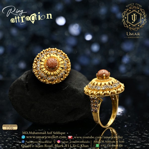 Gold Ring Design with Price