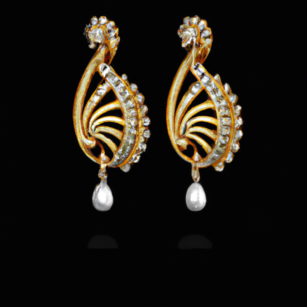 Best Gold and Diamond Earring Design