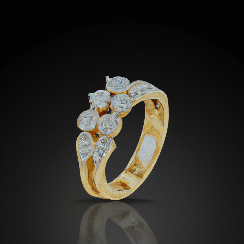 Gold and Diamond Ring Design