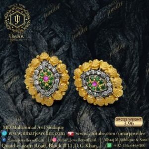 Gold Earring Design 048