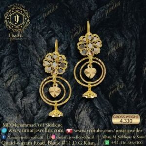 Gold Earring Design 050