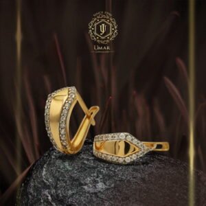 GOLD EARRING DESIGN 057