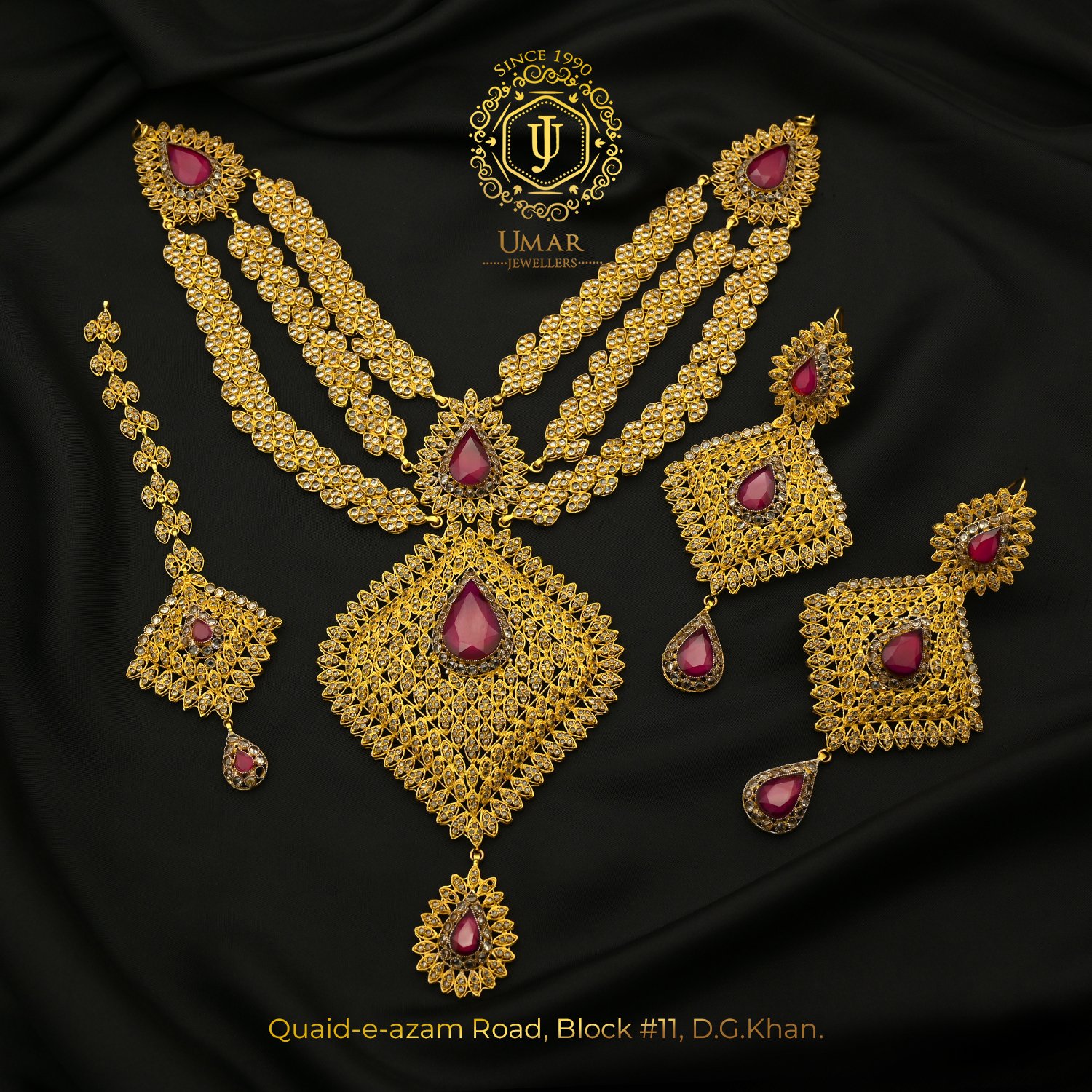 GOLD NECKLACE DESIGN 071