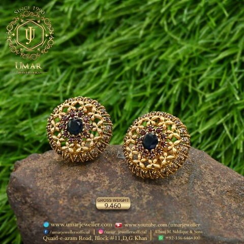 Gold Earring Design 0010