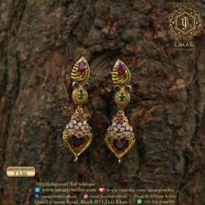Gold Earring Design 0027