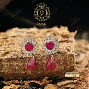 Gold Earring Design 0035