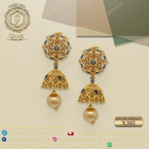 Gold Earring Design 0038