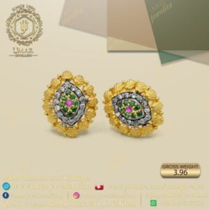 Gold Earring Design 0040