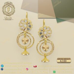 Gold Earring Design 0041