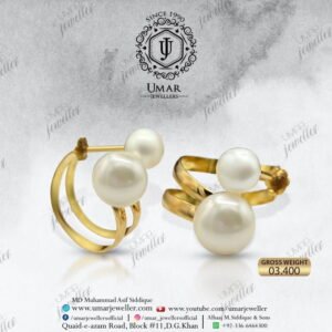 Gold Earring Design 0043