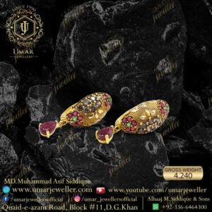 Gold Earring Design 047