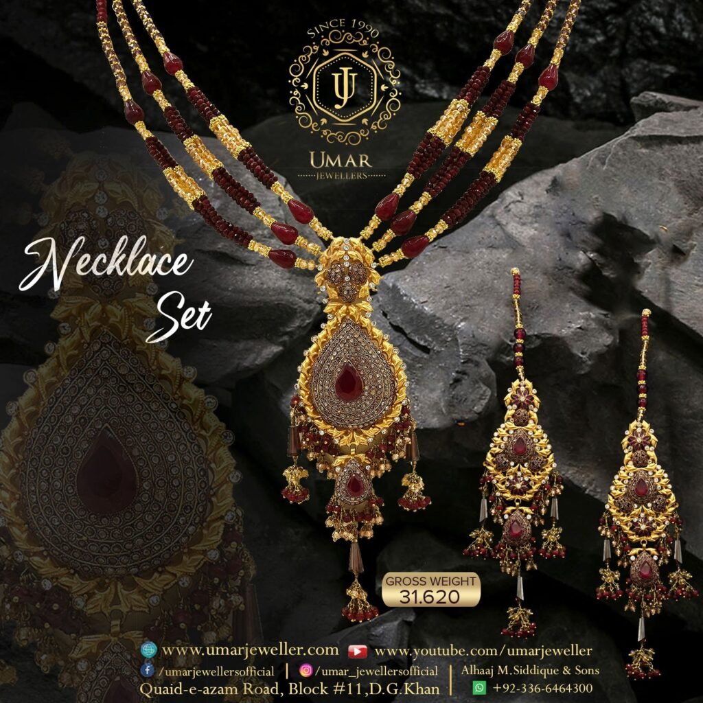Gold Necklace Design 0004