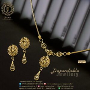 Gold Necklace Design 0024